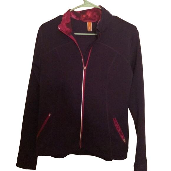 Lucy Windbreaker Zip Up Purple/Pink Size S - Picture 1 of 6